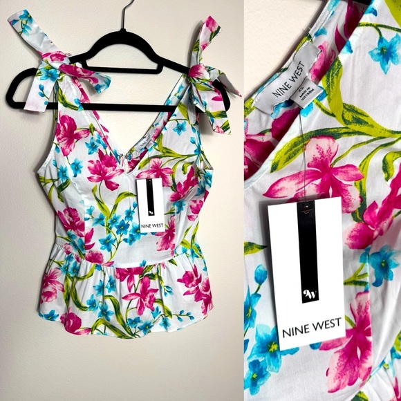 Nine West Other - Nine West Floral Sleeveless (new with tag)